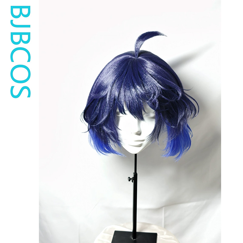 Anime Cosplay Blue Hair - [Styled Wig]Seele Vollerei Cosplay Wig Game