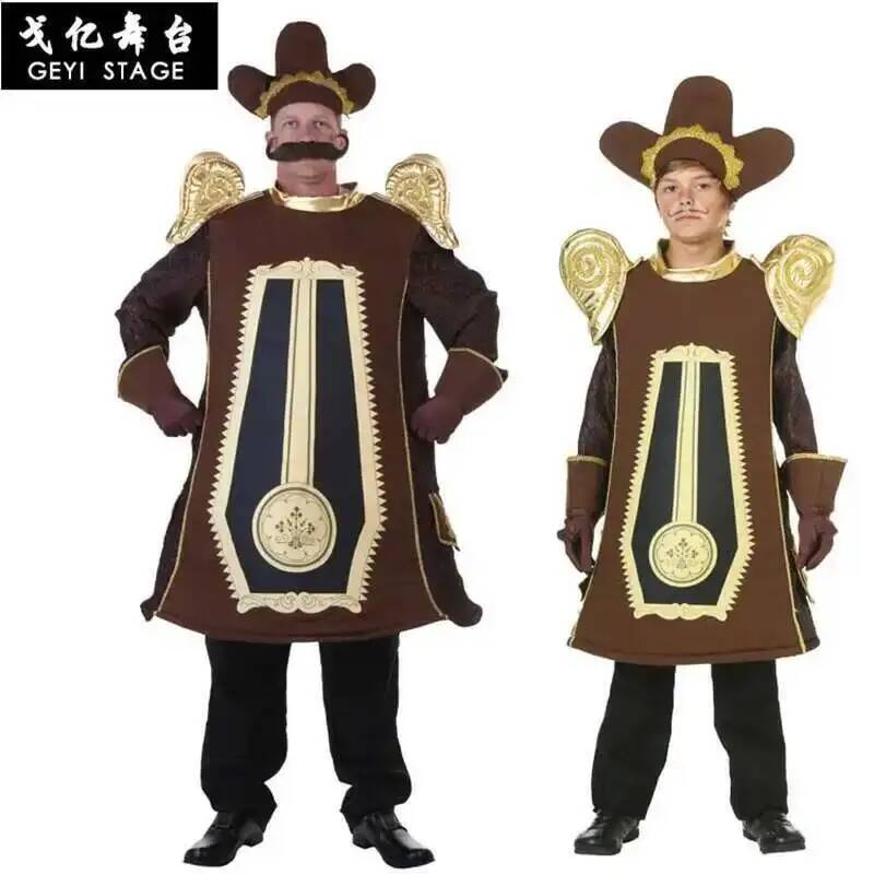 Anime Cosplay Jumpsuit - Alarm Cosplay Stage Clothes Clock Beauty