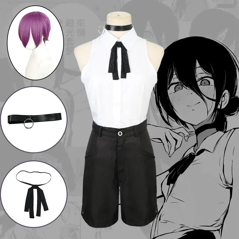 Reze Cosplay Costume Chainsaw  - огляд і ціна Anime Cosplay Ladies