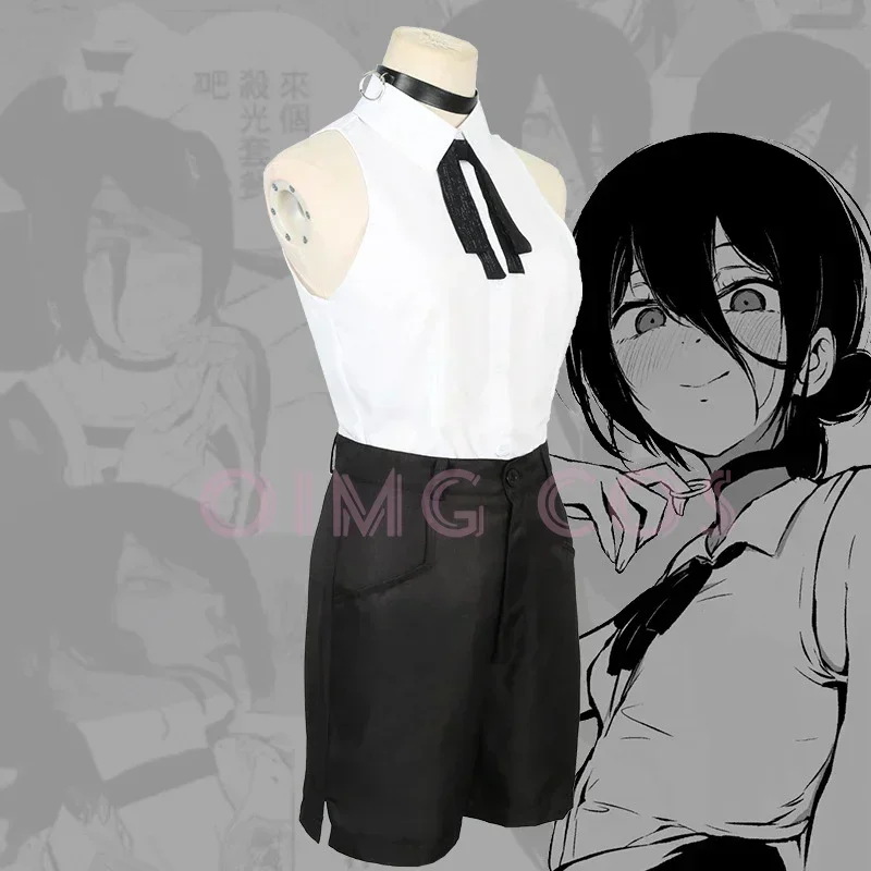 Reze Cosplay Costume Chainsaw  - огляд і ціна Anime Cosplay Ladies