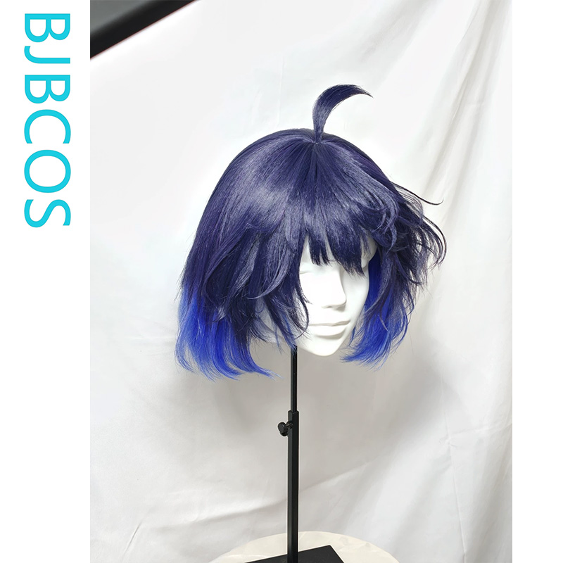 [Styled Wig]Seele Vollerei Cos - огляд і ціна Anime Cosplay Blue Hair