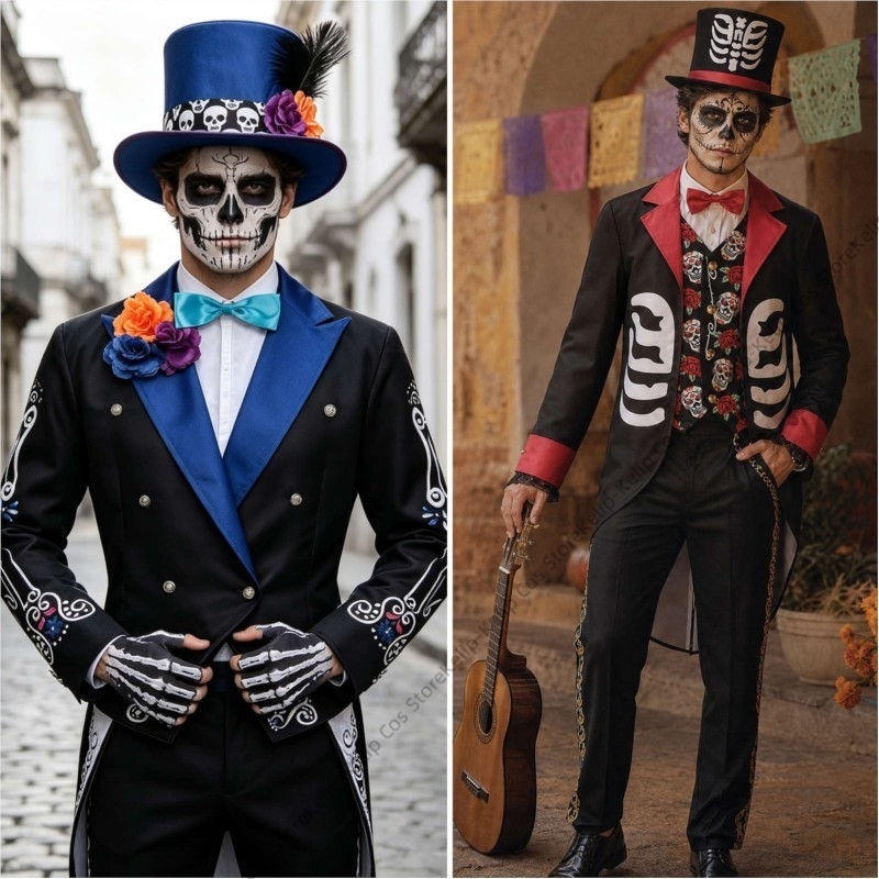 Día de los Muertos Couple Cosp - огляд і ціна Anime Cosplay Couple