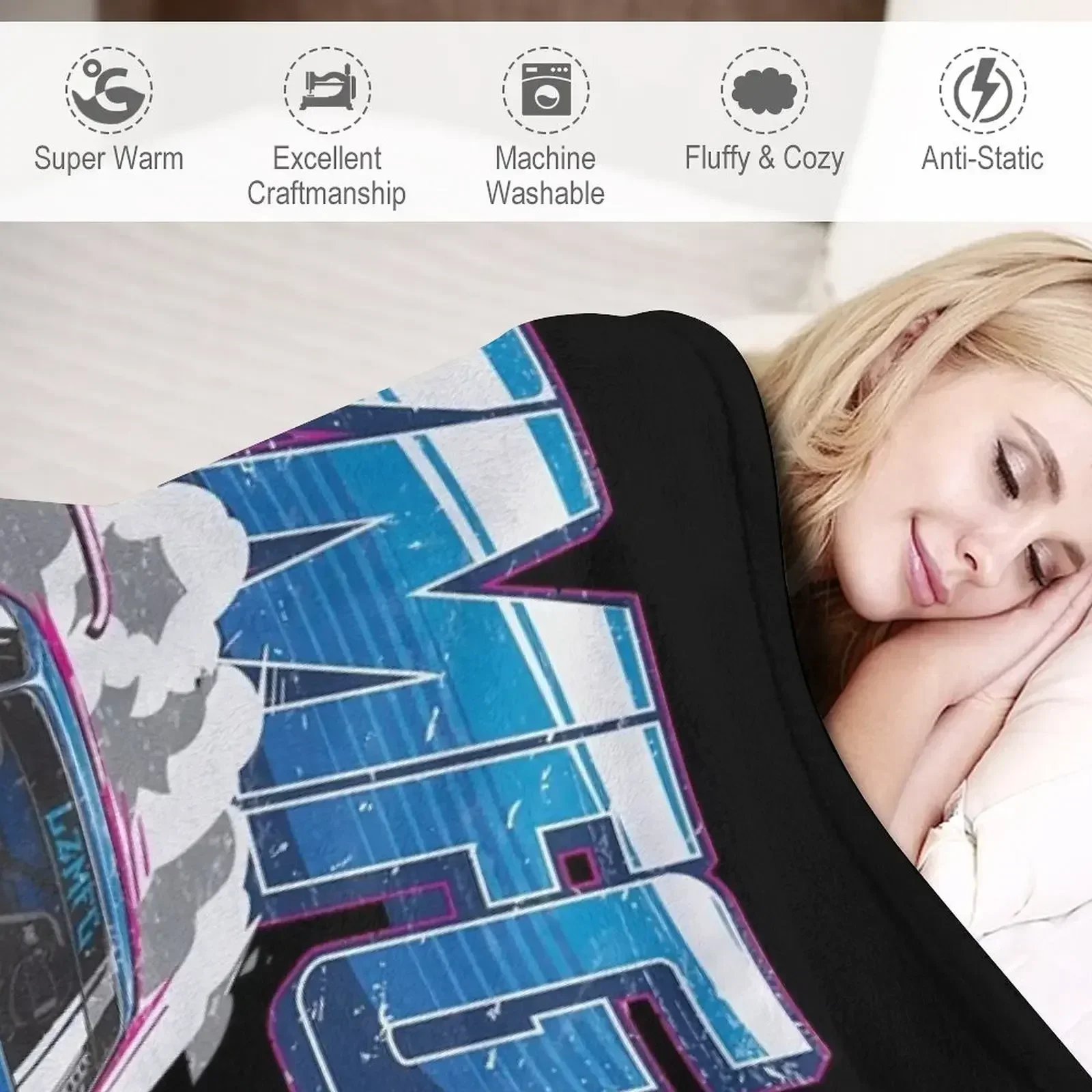 Adam Lz Merch E36 Throw Blanke - огляд і ціна Anime Cosplay Idea