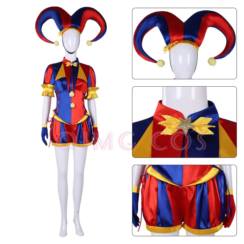 The Amazing Digital Circus Pom - огляд і ціна Anime Cosplay Jumpsuit